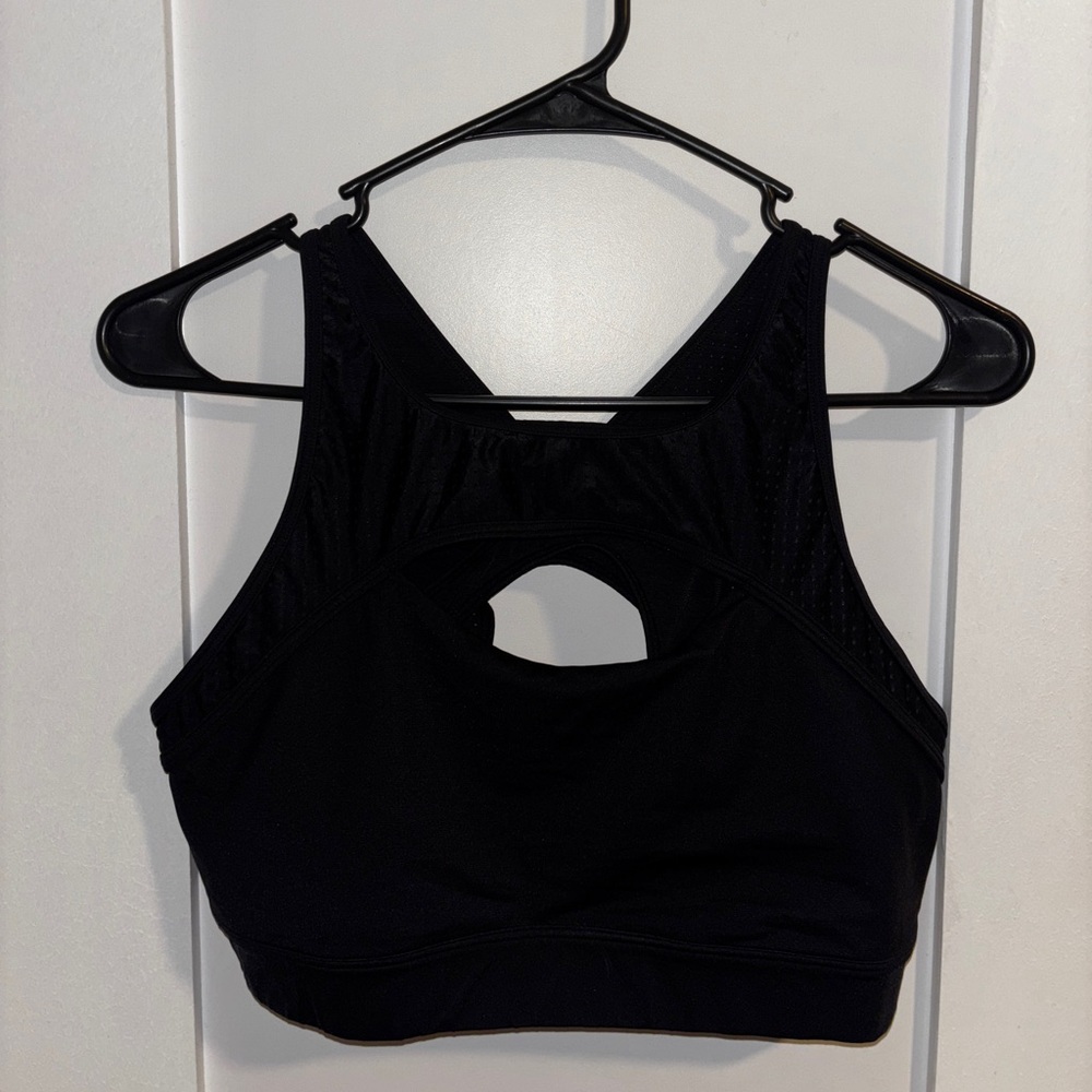 Women's Black Sports Bra